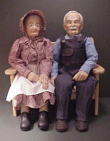 grandma and grandpa dolls